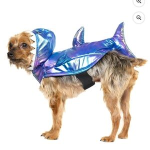 🔥 Shark small dog or cat costume new nwt or cat Halloween 10-20 lbs